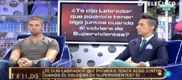 Labrador y Jesús Reyes ante el polígrafo Labrador y Jesús Reyes ante el polígrafo
