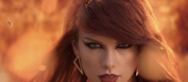 Taylor Swift arrasou no seu videoclip. Taylor Swift arrasou no seu videoclip.