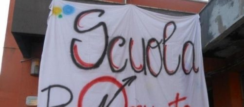 Scuola occupata contro il DDL 