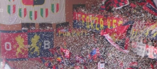 La Gradinata Nord in festa