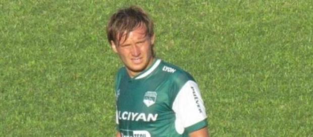 Cristian Gómez, defensor de Atlético Paraná. Cristian Gómez, defensor de Atlético Paraná.