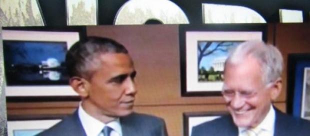 Letterman com Obama: despedida Letterman com Obama: despedida