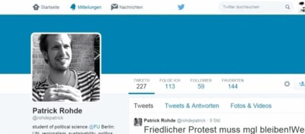 Patrick Rohde: Twitter und Co als Waffe. Patrick Rohde: Twitter und Co als Waffe.