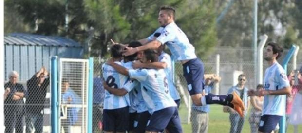 Reserva Racing - Festejo de gol Reserva Racing - Festejo de gol