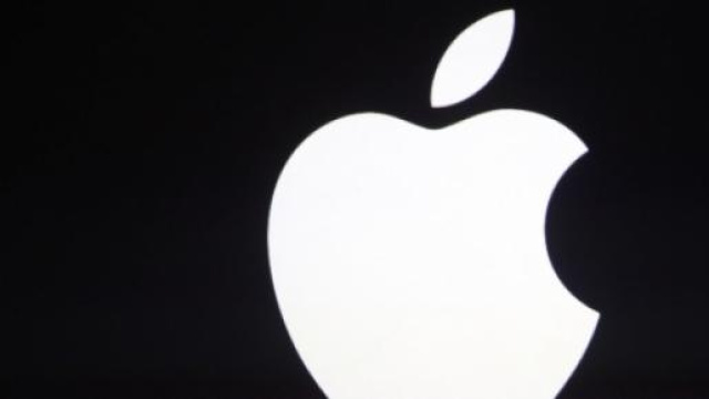 Il logo dell'azienda americana Apple