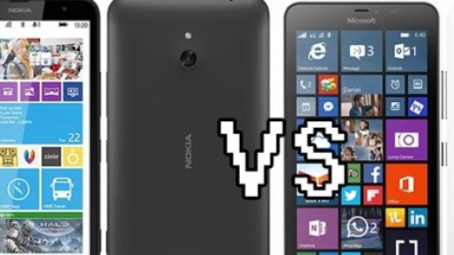 Nokia Lumia 1320 vs Microsoft Lumia 640 XL