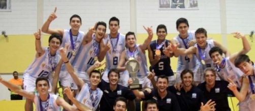 Argentina campeon sudamericano de voley