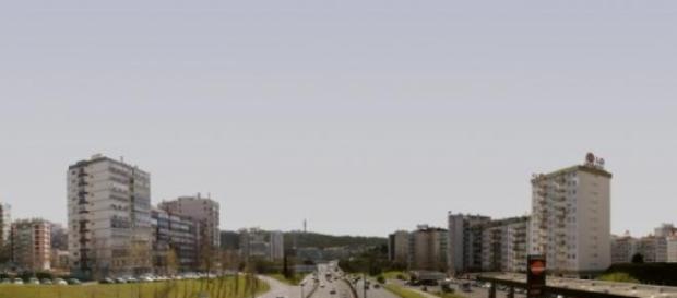 Acidente ocorreu no sentido Benfica-Aeroporto Acidente ocorreu no sentido Benfica-Aeroporto