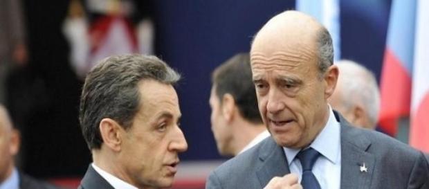 Alain Juppé, et Nicolas Sarkozy Alain Juppé, et Nicolas Sarkozy