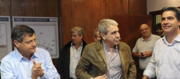 Capitanich festejó su triunfo en las PASO. Capitanich festejó su triunfo en las PASO.