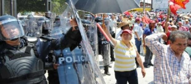 CNTE y CETEG, chantaje y volencia CNTE y CETEG, chantaje y volencia