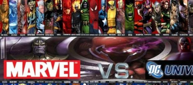 Continua la guerra de Marvel y DC Continua la guerra de Marvel y DC