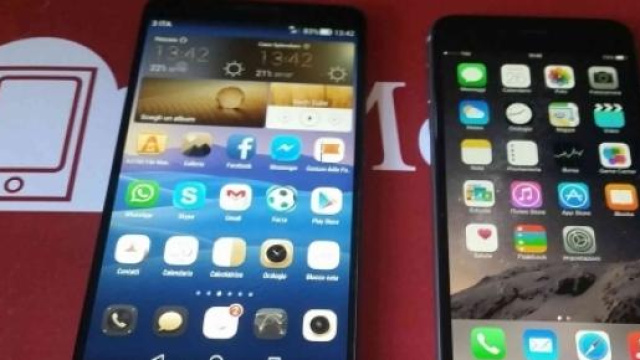 Huawei P8 vs Iphone 6: differenze