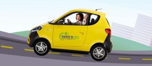 L' auto elettrica a due posti di Share'nGo