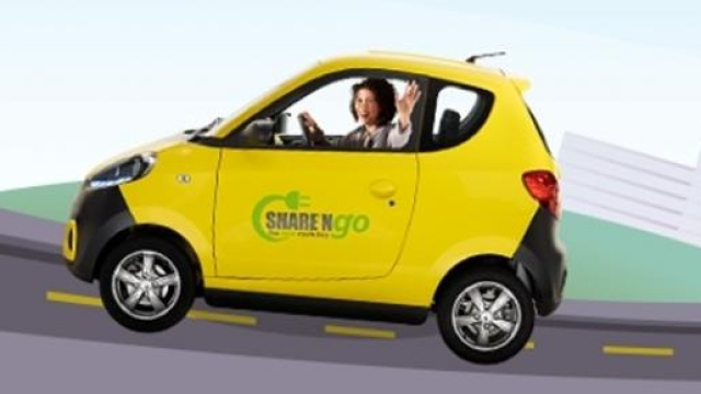L' auto elettrica a due posti di Share'nGo