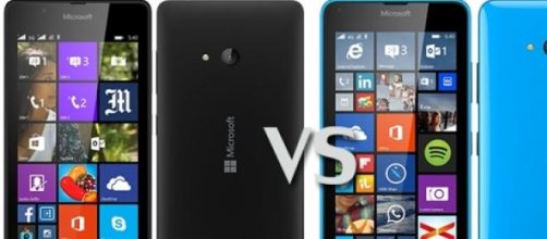 Microsoft: Lumia 540 vs Lumia 640