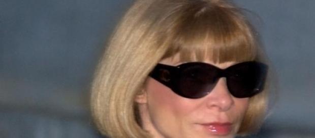 Anna Wintour - mit modischer Brille ... Anna Wintour - mit modischer Brille ...