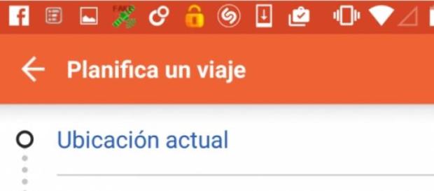 Buscar un recorrido en Moovit es muy fácil Buscar un recorrido en Moovit es muy fácil