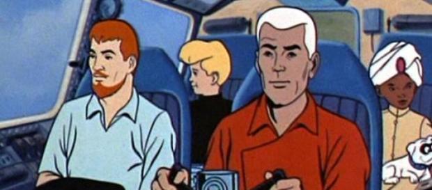 Jonny Quest's team as in the original cartoon Jonny Quest's team as in the original cartoon