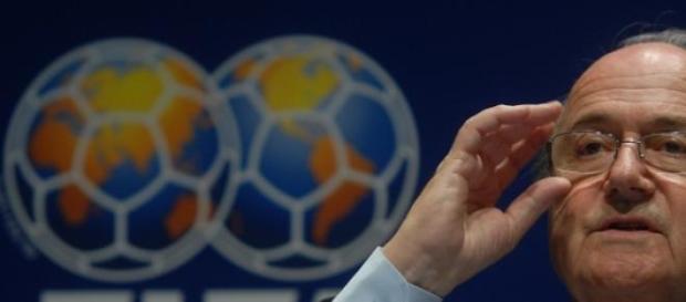Presidente de la FIFA, Joseph Blatter Presidente de la FIFA, Joseph Blatter