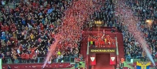 Sevilla zwycięzcą Ligi Europejskiej! Sevilla zwycięzcą Ligi Europejskiej!