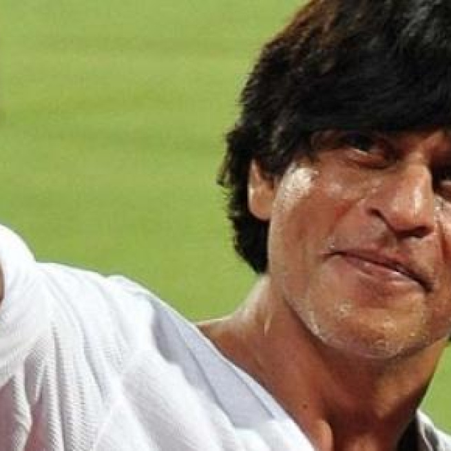 Shah Rukh Khan with son AbRam
