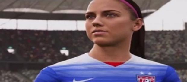 Alex Morgan, delantera de Estados Unidos Alex Morgan, delantera de Estados Unidos