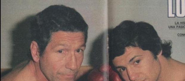 Dos generaciones, padre e hijo, grandes boxeadores Dos generaciones, padre e hijo, grandes boxeadores