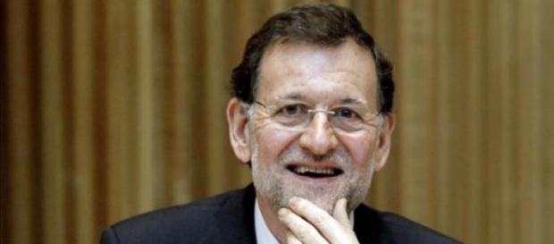 Mariano Rajoy con su buen humor habitual Mariano Rajoy con su buen humor habitual