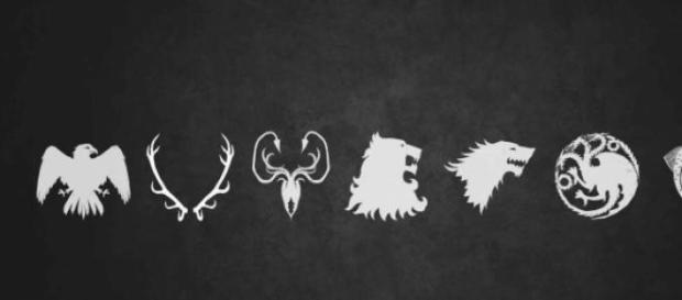 Símbolos dos Sete Reinos de Westeros Símbolos dos Sete Reinos de Westeros