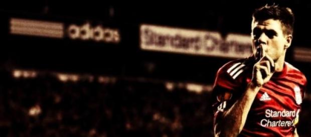 Steven Gerrard, une légende à Liverpool. Steven Gerrard, une légende à Liverpool.