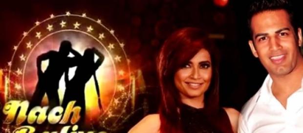 Upen Patel and Karishma Tanna in Nach Baliye Upen Patel and Karishma Tanna in Nach Baliye
