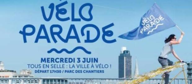 Affiche de la Vélo Parade - Nantes Velo-City 2015 Affiche de la Vélo Parade - Nantes Velo-City 2015
