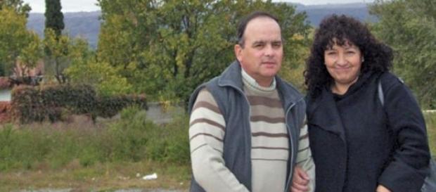 Omar Gaitán y su esposa Carmen Omar Gaitán y su esposa Carmen