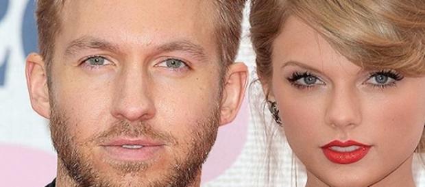 Taylor Swift et Calvin Harris. Taylor Swift et Calvin Harris.