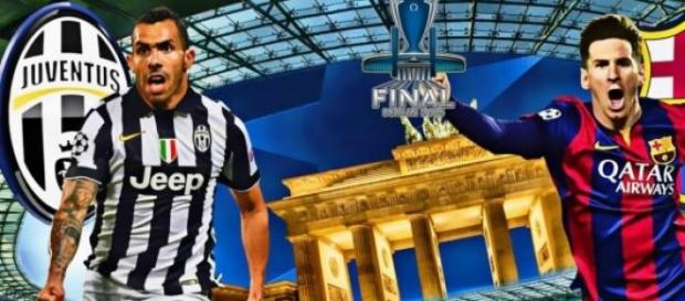 Tevez vs Messi, Juve vs Barcelona. Tevez vs Messi, Juve vs Barcelona.