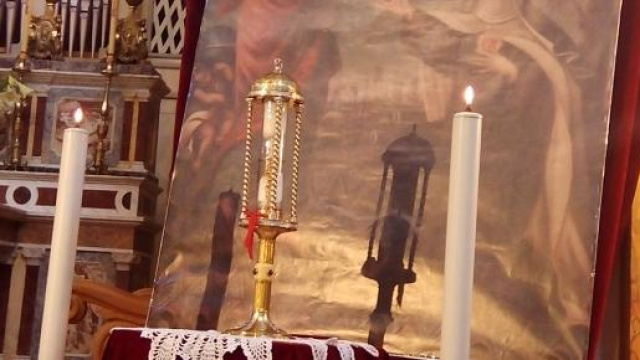 Le Reliquie di Santa Teresa D'Avila a San Cataldo