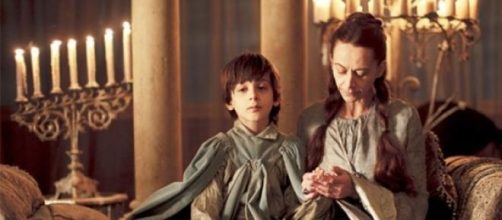 Robin Arryn com sua mãe - Game of Thrones