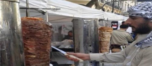 Shawarma, comida típica de 'Oriente Medio'
