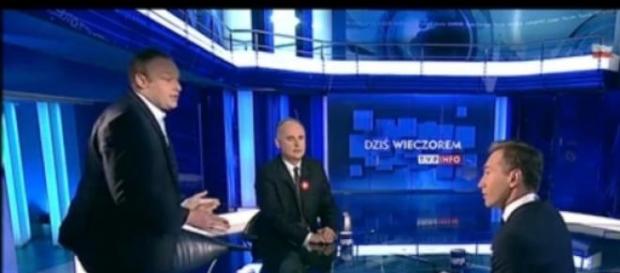 Komorowski Info (print scrn TVP1) Komorowski Info (print scrn TVP1)