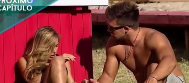 Melina discute con Leandro Penna por su actitud Melina discute con Leandro Penna por su actitud
