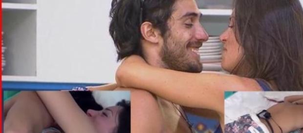 Pedro se vuelve cariñoso con Romina Pedro se vuelve cariñoso con Romina