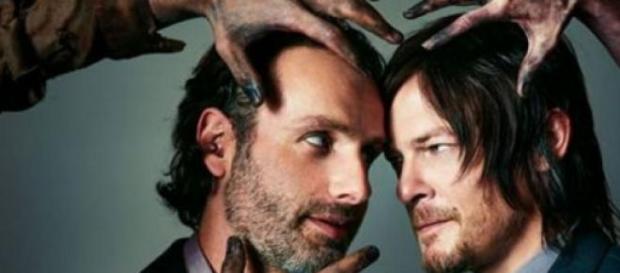 Rick y Daryl, lideres de los sobrevivientes. Rick y Daryl, lideres de los sobrevivientes.