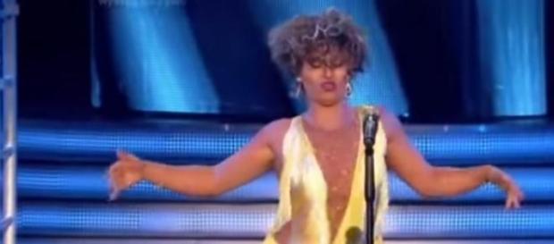 Stefano Terrazzino jako Tina Turner Stefano Terrazzino jako Tina Turner