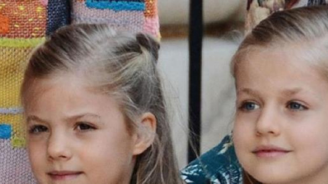 Les princesses Leonor et Sofia d'Espagne