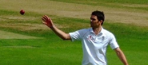 Anderson took his 400th Test wicket for England 