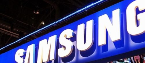 Il logo dell'azienda Samsung