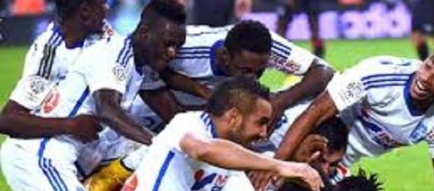 La joie des marseillais après un but La joie des marseillais après un but