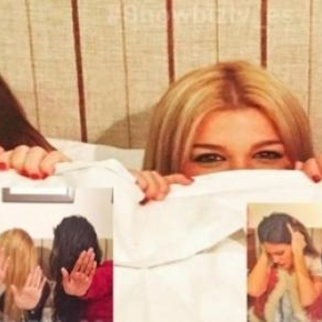 Oriana, Liz y Aylén disfrutan de un 'pijama party'