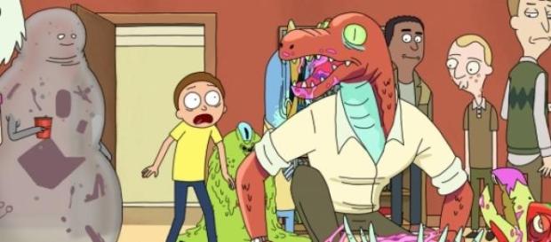 A very exciting scene - Ricky and Morty A very exciting scene - Ricky and Morty